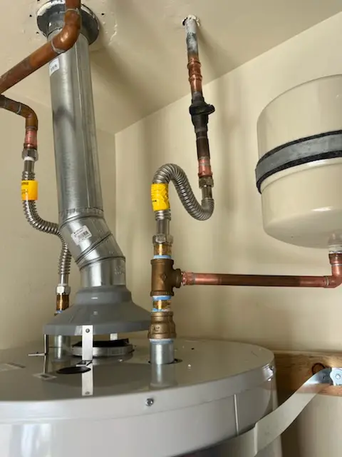 Water heater installation and plumbing repair in Westmoor Acres